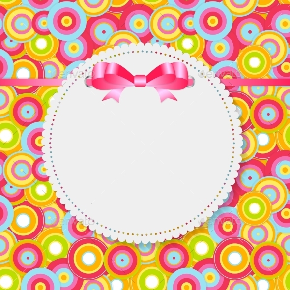 GraphicRiver Vintage Frame with Bow Background 10932985 GraphicRiver Vintage Frame with Bow Background 10932985