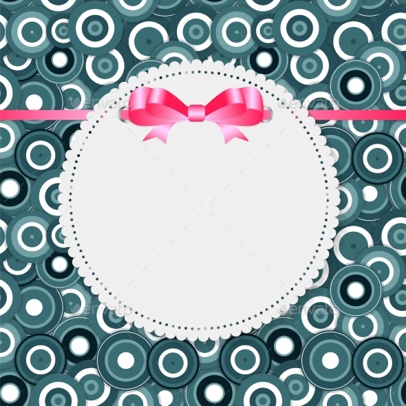 GraphicRiver Vintage Frame with Bow Background 10932987 GraphicRiver Vintage Frame with Bow Background 10932987