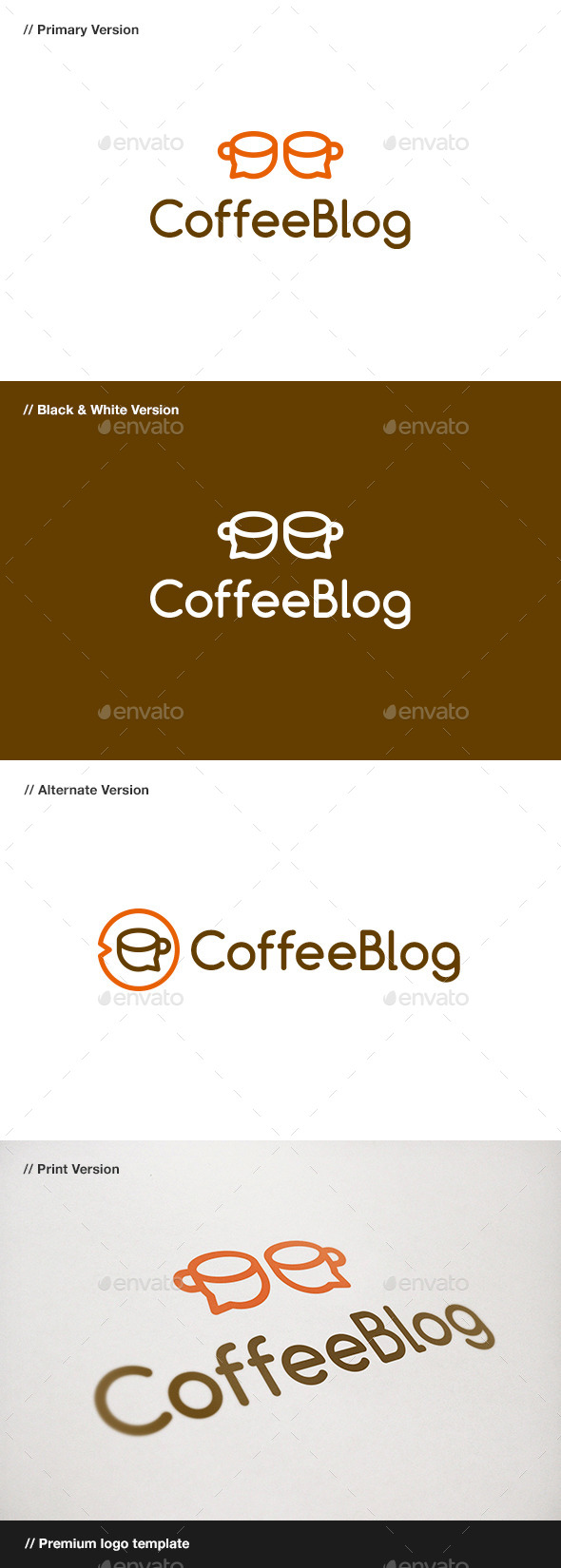 GraphicRiver Coffee Blog Logo 10932989 GraphicRiver Coffee Blog Logo 10932989
