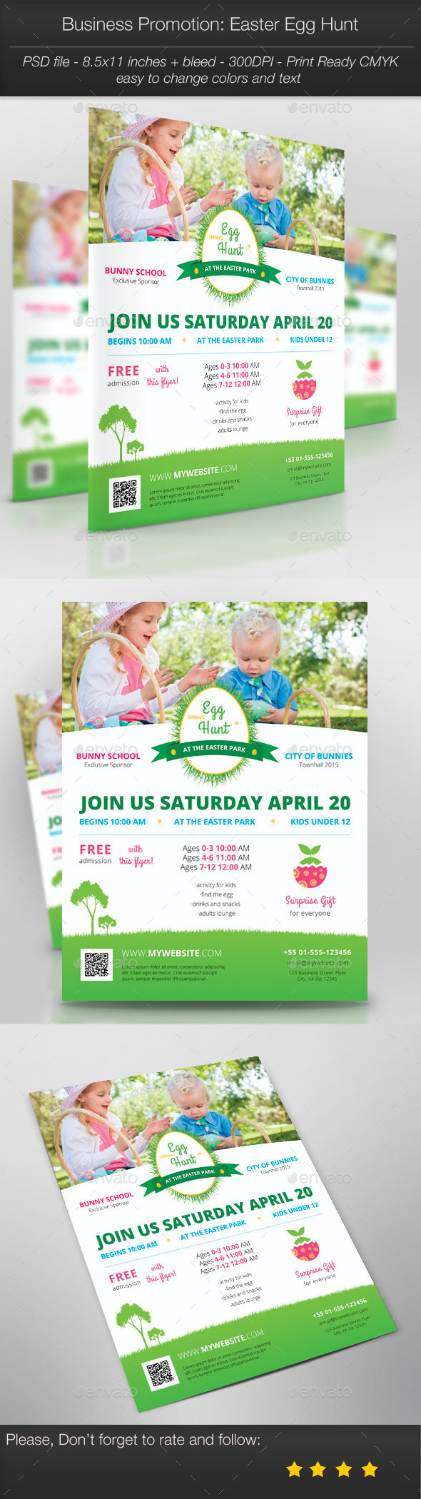 GraphicRiver Business Promotion Easter Egg Hunt 10933152 GraphicRiver Business Promotion Easter Egg Hunt 10933152