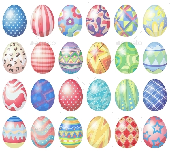 GraphicRiver Pastel Eggs 10935621 GraphicRiver Pastel Eggs 10935621