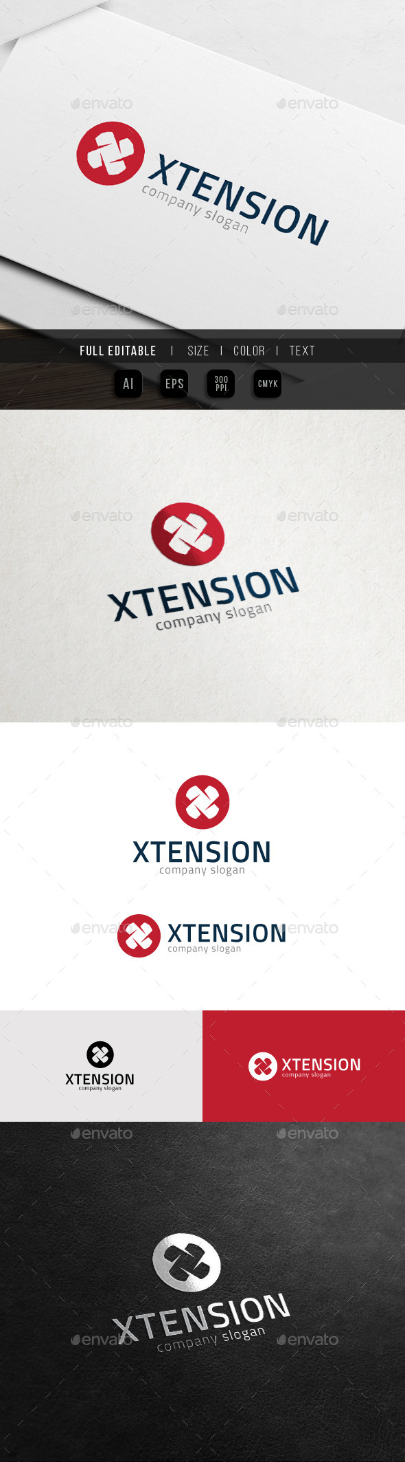 Extreme Game - Extension - Letter X Logo