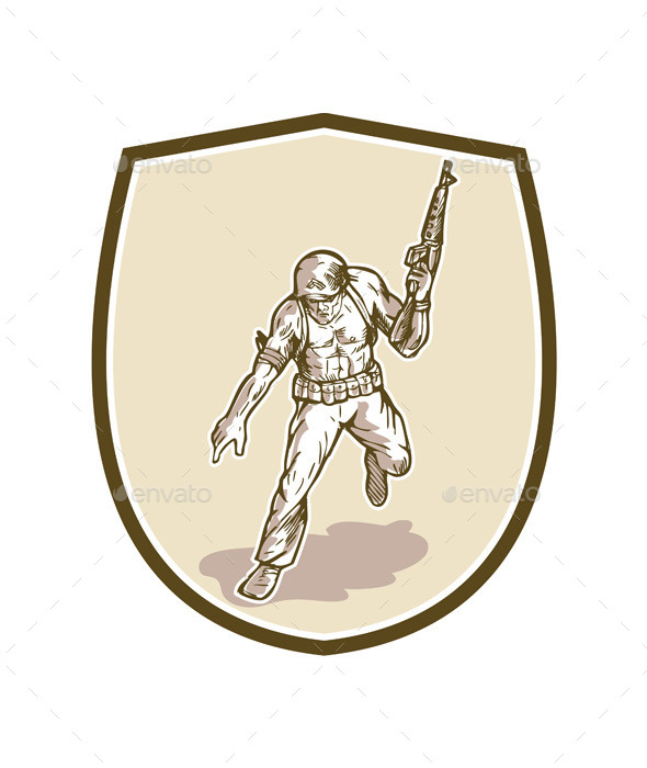GraphicRiver American Soldier Serviceman 10935684 GraphicRiver American Soldier Serviceman 10935684