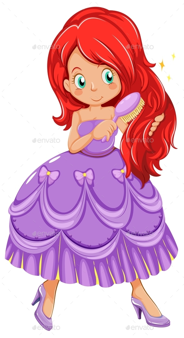 GraphicRiver Princess in Dress 10935763 GraphicRiver Princess in Dress 10935763