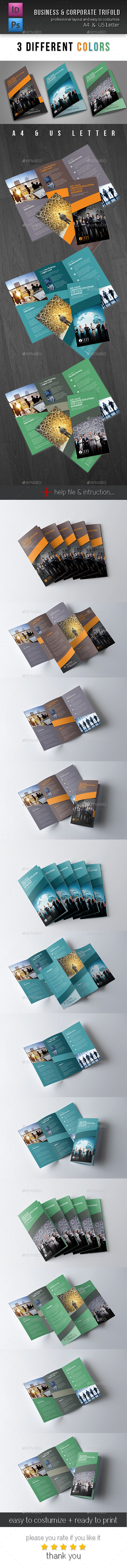 GraphicRiver Trifold Brochure Vol 2 10870588 GraphicRiver Trifold Brochure Vol 2 10870588
