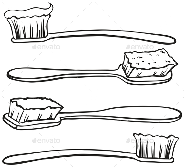 GraphicRiver Toothbrushes 10936061 GraphicRiver Toothbrushes 10936061