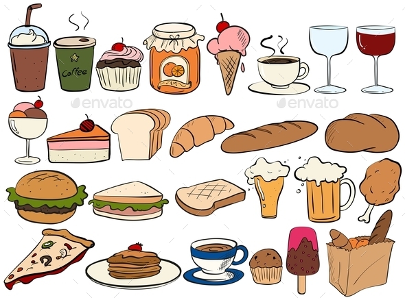 GraphicRiver Food and Drinks 10936411 GraphicRiver Food and Drinks 10936411