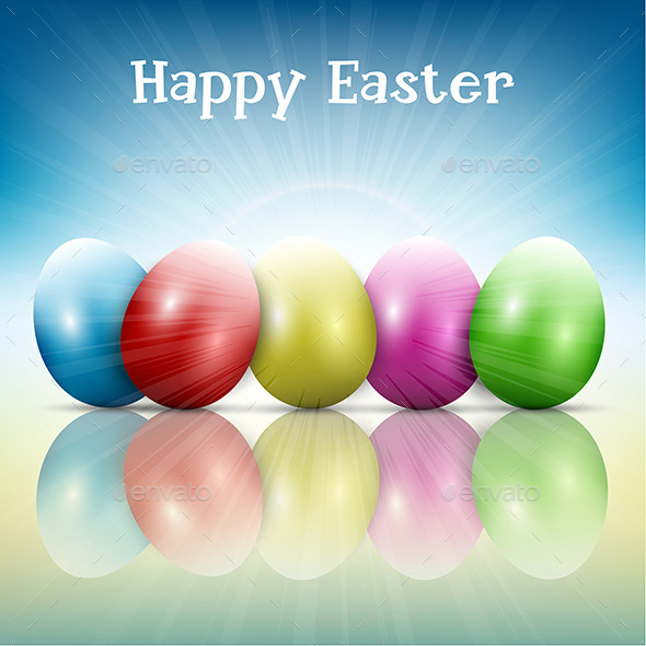 GraphicRiver Easter Egg Background 10936917 GraphicRiver Easter Egg Background 10936917