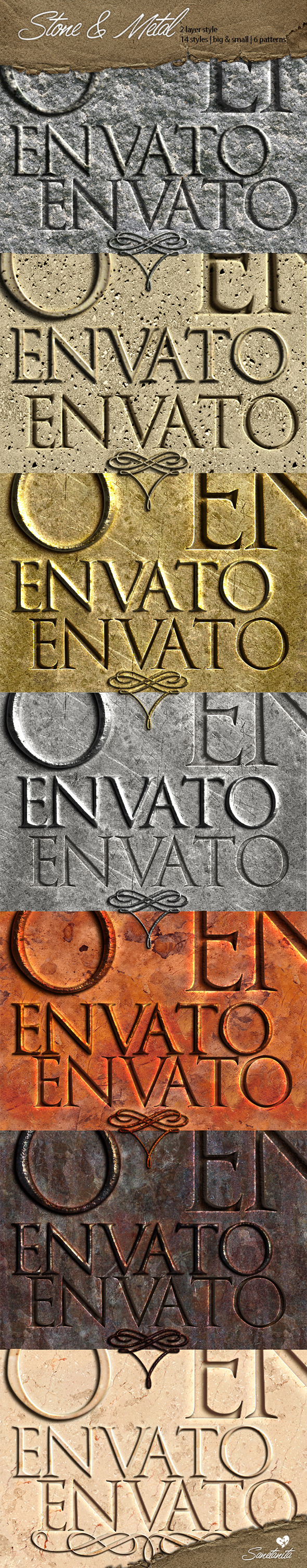 GraphicRiver Stone & Metal Styles 10937583 GraphicRiver Stone & Metal Styles 10937583