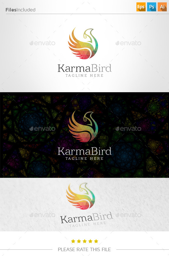 GraphicRiver Bird Logo 10937914 GraphicRiver Bird Logo 10937914