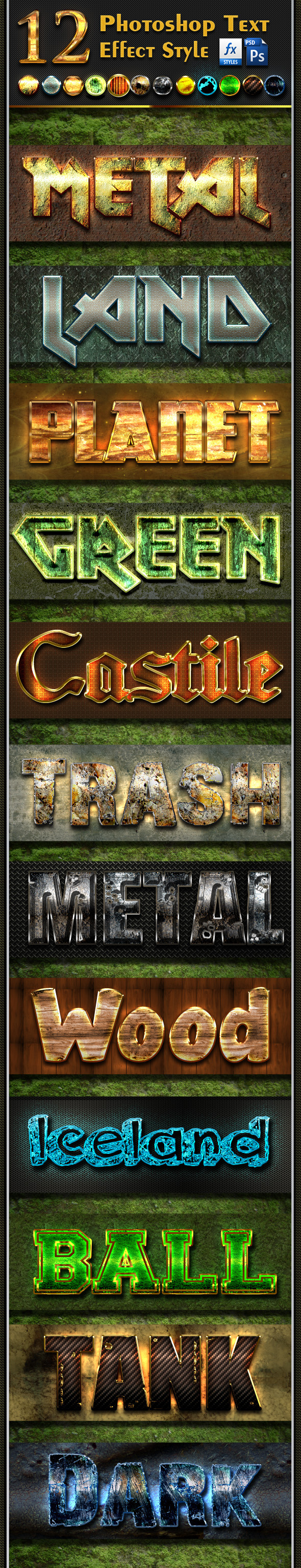 GraphicRiver 12 Photoshop Text Effect Styles Vol 8 10937944 GraphicRiver 12 Photoshop Text Effect Styles Vol 8 10937944