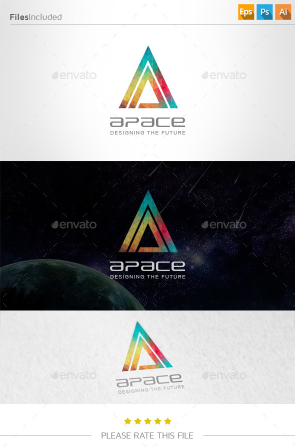 GraphicRiver Letter A Logo 10938206 GraphicRiver Letter A Logo 10938206