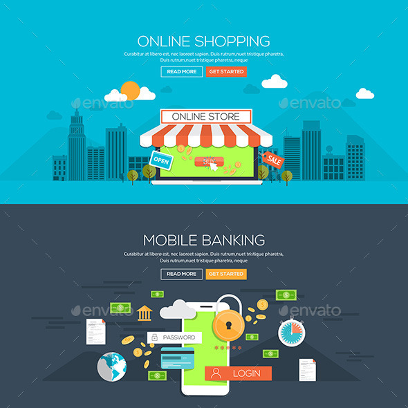 GraphicRiver Flat Design Illustration Concepts 10938289 GraphicRiver Flat Design Illustration Concepts 10938289