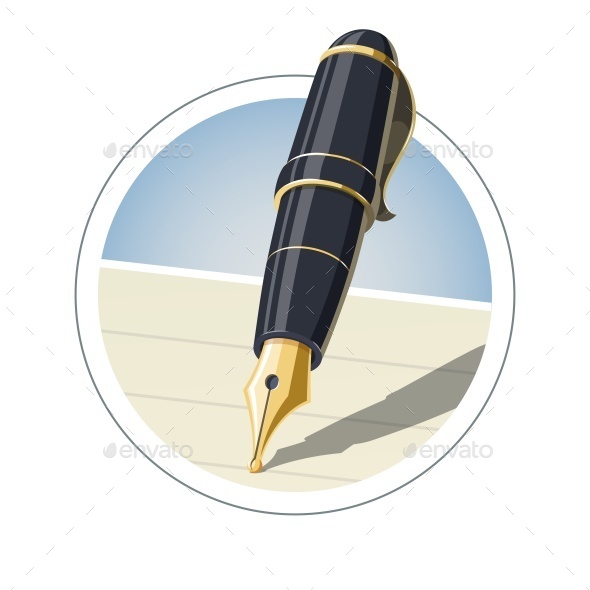 GraphicRiver Ink Pen 10938486 GraphicRiver Ink Pen 10938486