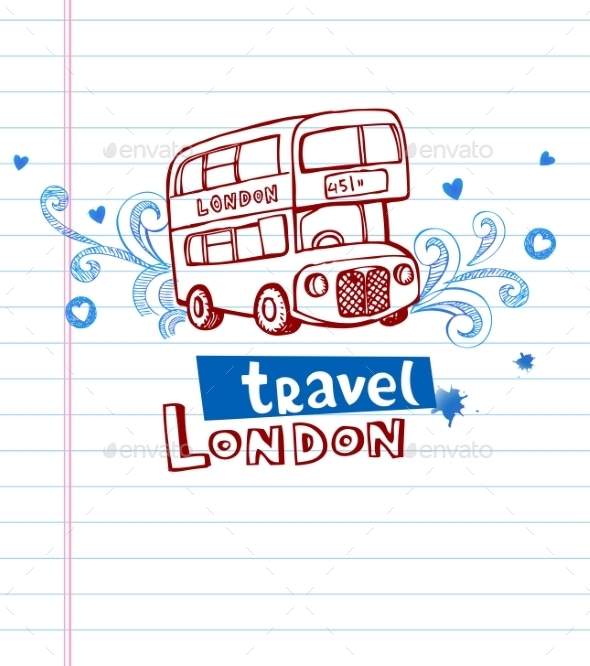 GraphicRiver Greeting Card from London 10938541 GraphicRiver Greeting Card from London 10938541