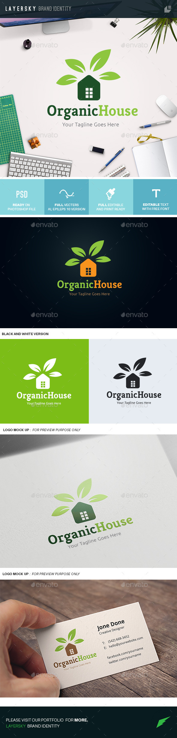 GraphicRiver Organic House 10938553 GraphicRiver Organic House 10938553