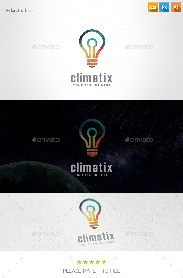 GraphicRiver Bulb Logo 10938581 GraphicRiver Bulb Logo 10938581