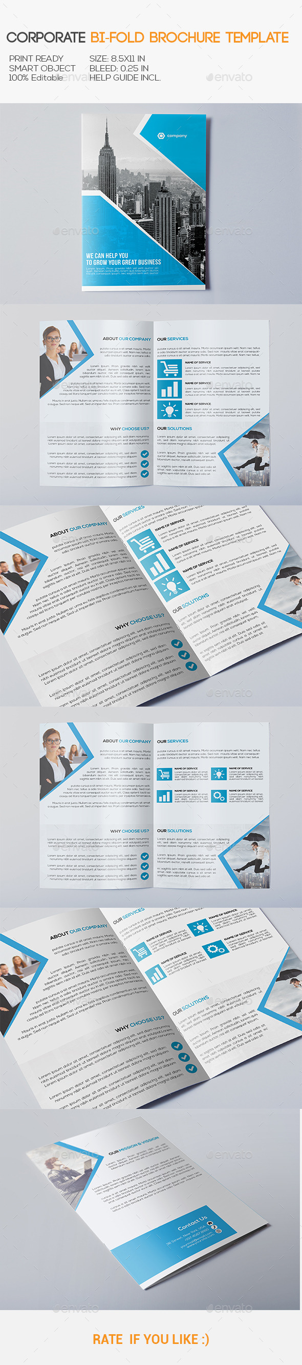 GraphicRiver Corporate Bi-Fold Brochure 10939257 GraphicRiver Corporate Bi-Fold Brochure 10939257