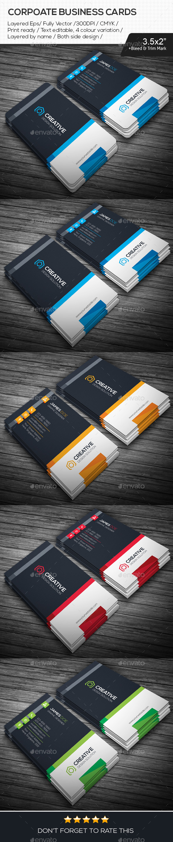 GraphicRiver Creative Design Business Cards 10939330 GraphicRiver Creative Design Business Cards 10939330