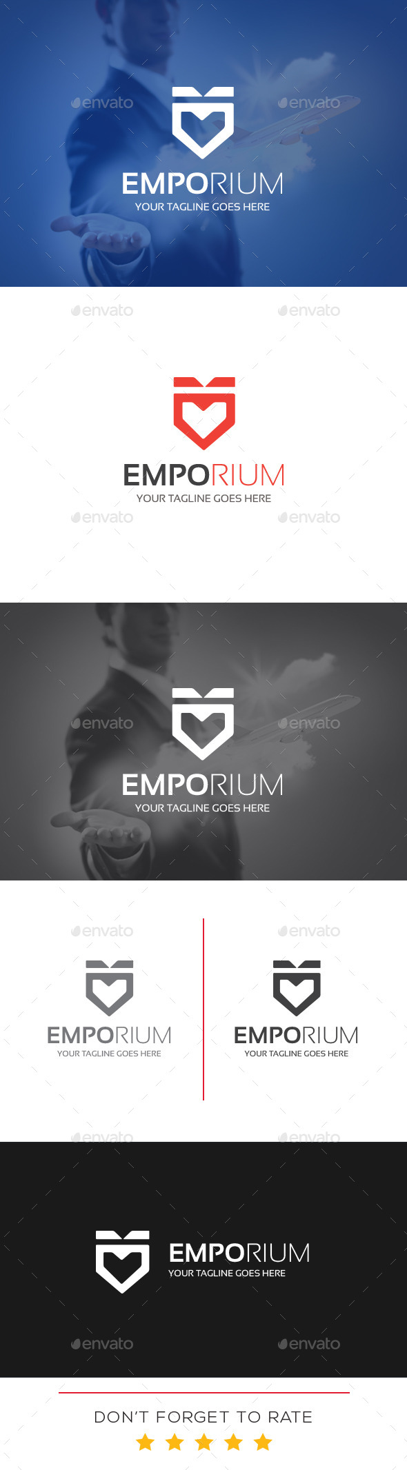 GraphicRiver Emporium Logo Template 10939402 GraphicRiver Emporium Logo Template 10939402