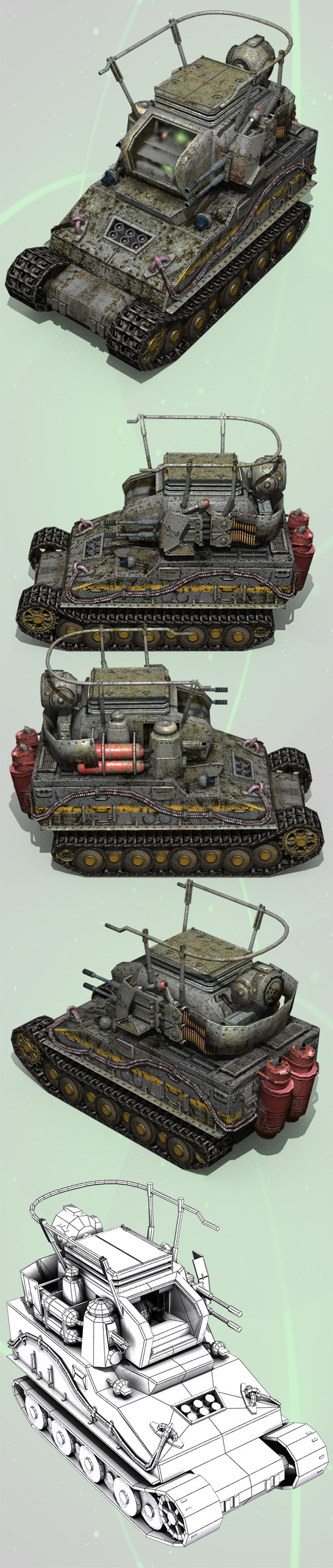 3DOcean Monster Tank 10940946 3DOcean Monster Tank 10940946