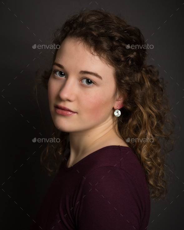 Young Woman With Gentle Smile (Misc) Photo Download