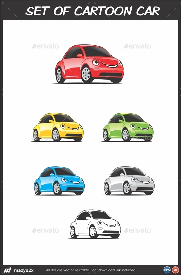 Cartoon Car Vector