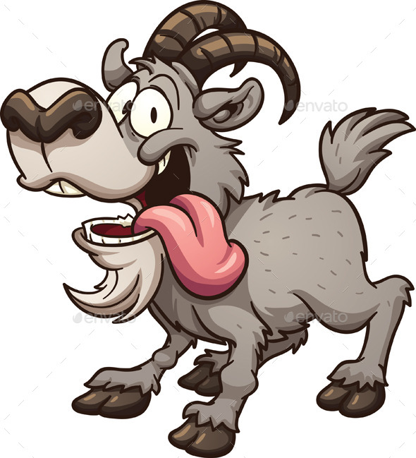 GraphicRiver Cartoon Goat 10942137 GraphicRiver Cartoon Goat 10942137