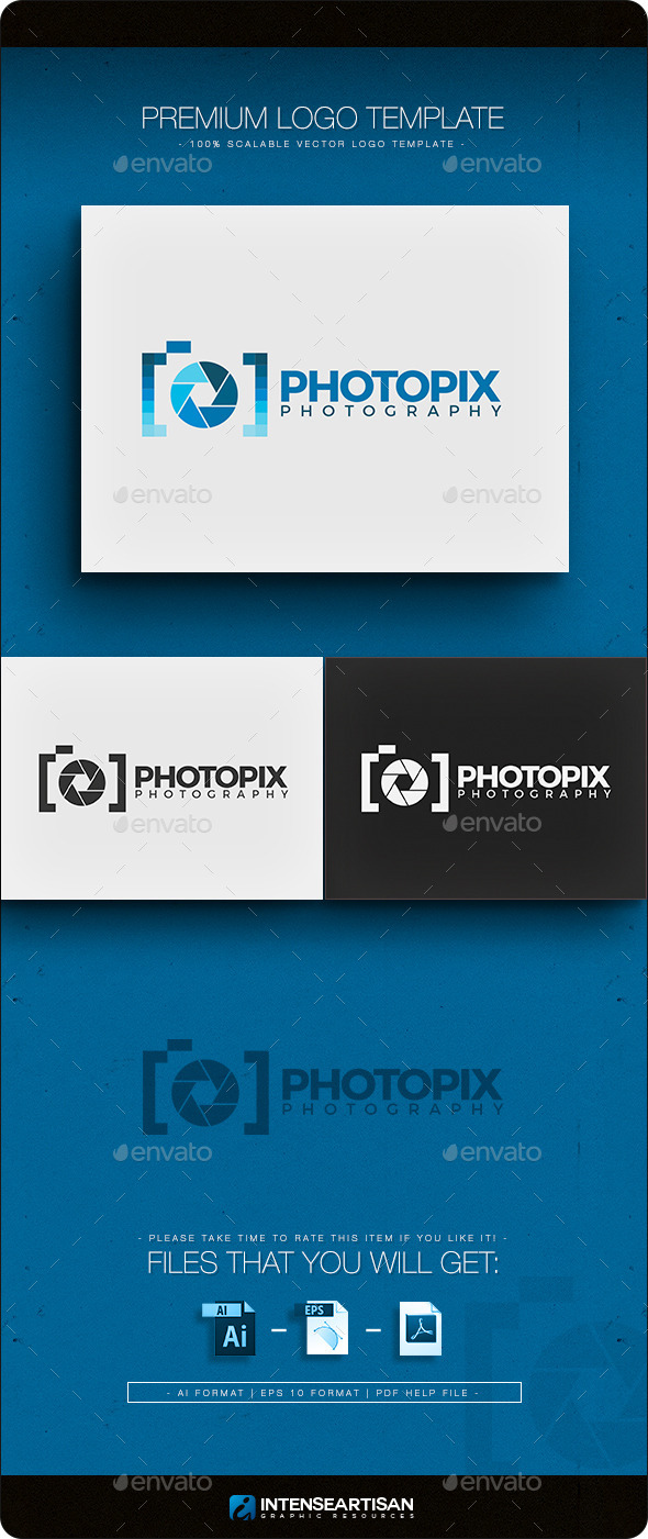 GraphicRiver Photopix Logo Template 10943005 GraphicRiver Photopix Logo Template 10943005