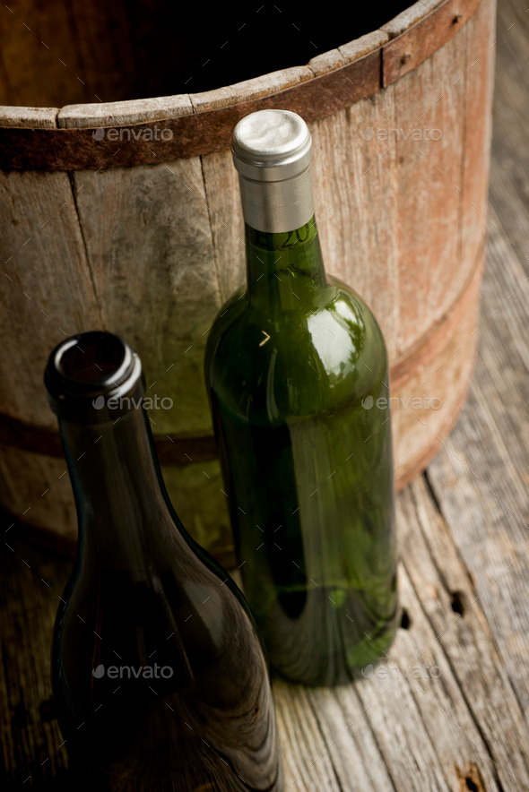 Wine bottle still life (Misc) Photo Download