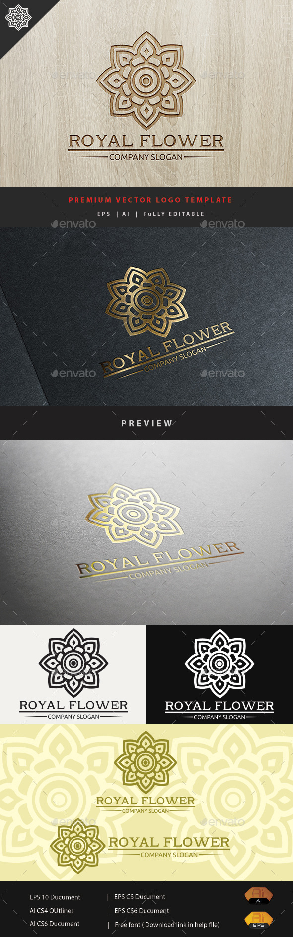 GraphicRiver Royal Flower 10943081 GraphicRiver Royal Flower 10943081