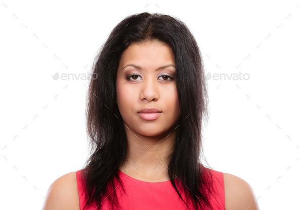 Girl mixed race portrait (Misc) Photo Download