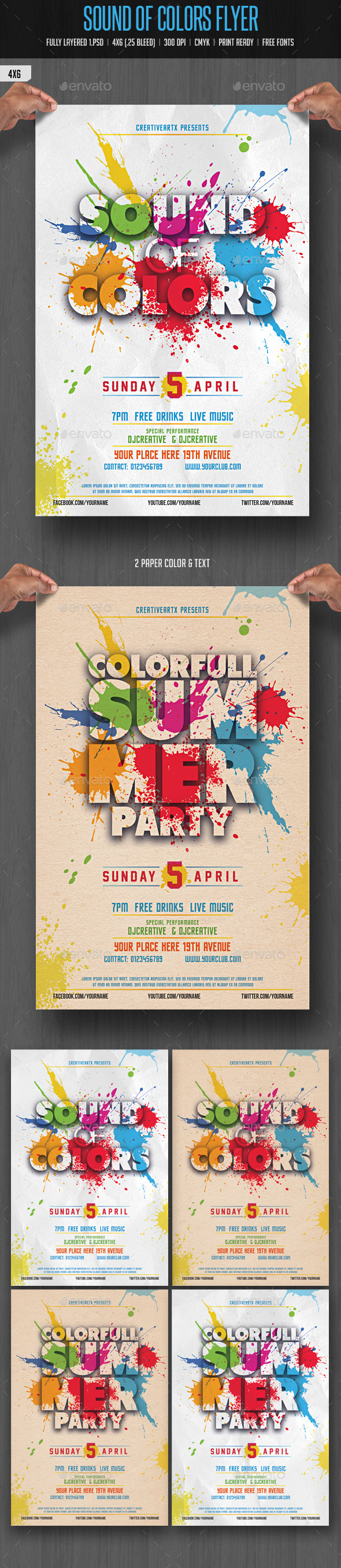 GraphicRiver Sound of Colors 10943176 GraphicRiver Sound of Colors 10943176