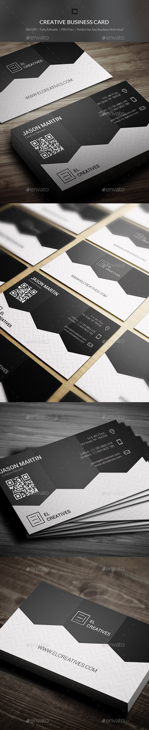 GraphicRiver Creative Business Card 26 10943218 GraphicRiver Creative Business Card 26 10943218