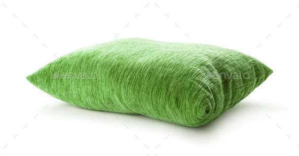 Soft blank green pillow (Misc) Photo Download