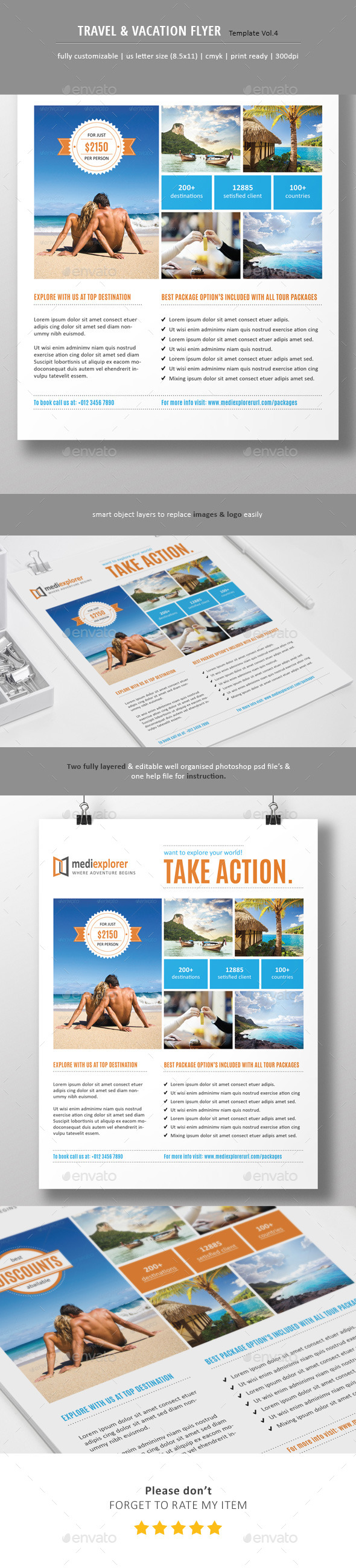 GraphicRiver Travel & Vacation Flyer Ads Vol.4 10945010 GraphicRiver Travel & Vacation Flyer Ads Vol.4 10945010
