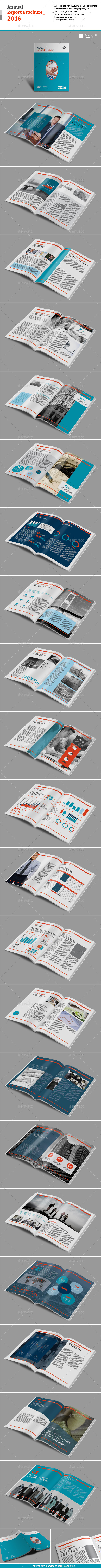 GraphicRiver Annual Report Brochure 2016 10946344 GraphicRiver Annual Report Brochure 2016 10946344