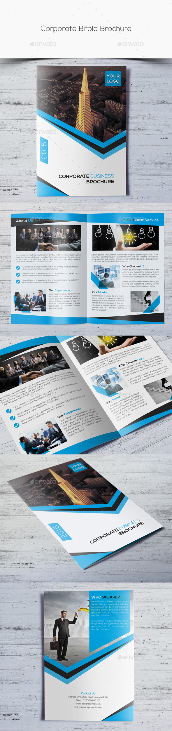 GraphicRiver Corporate Bifold Brochure 10909494 GraphicRiver Corporate Bifold Brochure 10909494