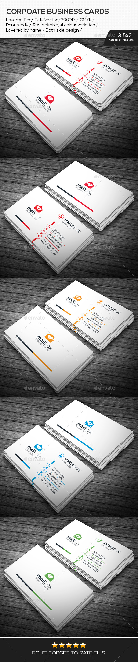 GraphicRiver Mail Box Corporate Business Cards 10947610 GraphicRiver Mail Box Corporate Business Cards 10947610