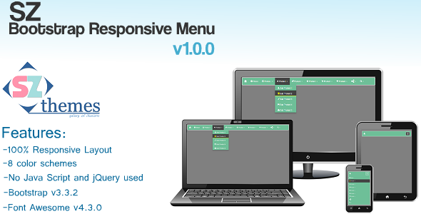 CodeCanyon SZ Bootstrap Responsive Menu v1.0.0 10773366 CodeCanyon SZ Bootstrap Responsive Menu v1.0.0 10773366