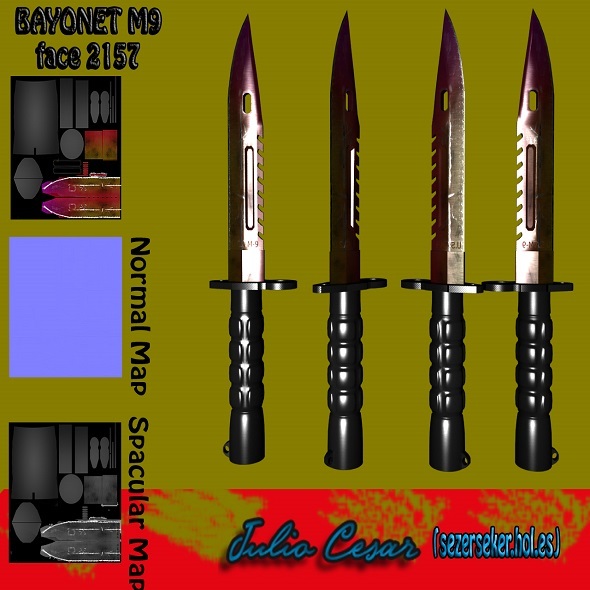 3DOcean Bayonet-M9 Knife 10949213 3DOcean Bayonet-M9 Knife 10949213