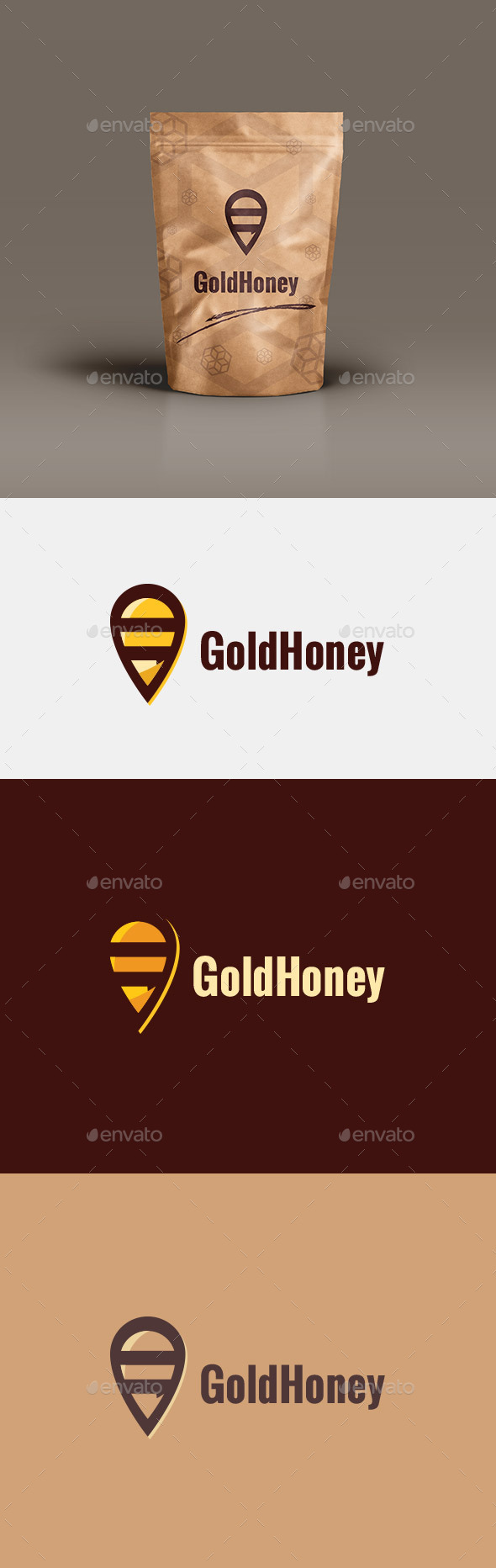 GraphicRiver Honey Logo 10949569 GraphicRiver Honey Logo 10949569