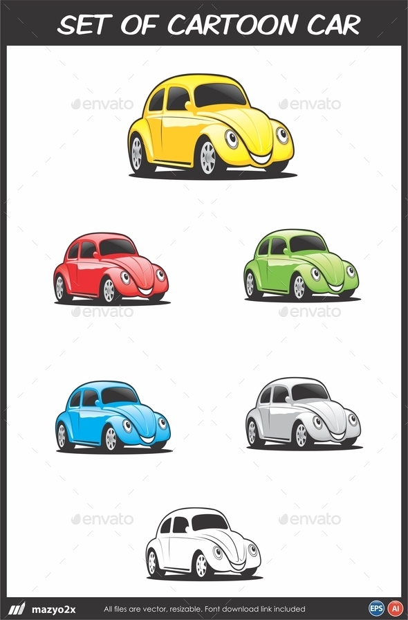 Cartoon Car Vector