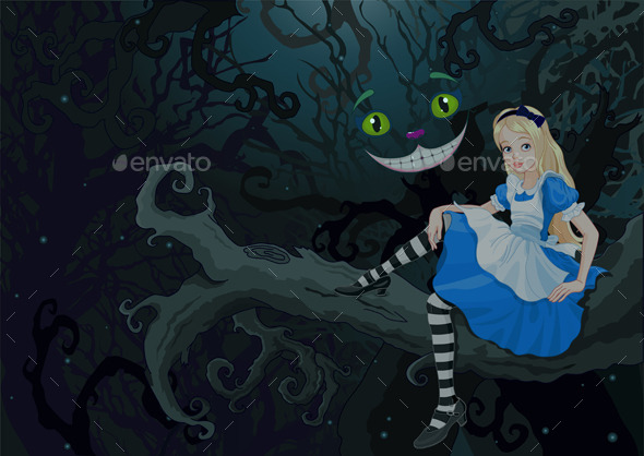 GraphicRiver Alice in Wonder Forest 10950070 GraphicRiver Alice in Wonder Forest 10950070