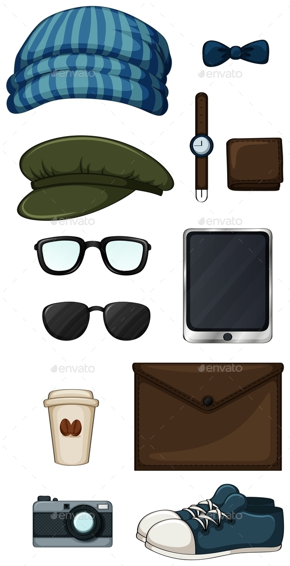 GraphicRiver Hipster Items 10950595 GraphicRiver Hipster Items 10950595