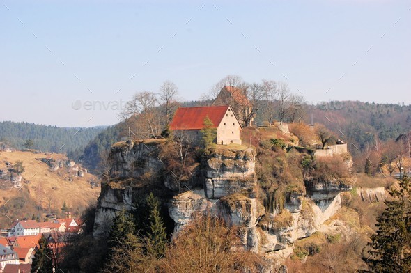 Pottenstein Castle in Franconian Switzerland, Germany (Misc) Photo Download