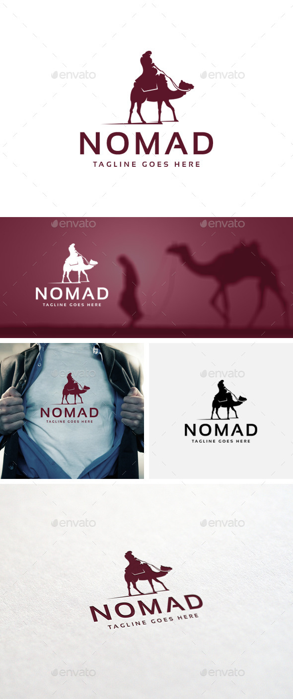 Nomad Logo Template GraphicRiver Nomad Logo Template GraphicRiver