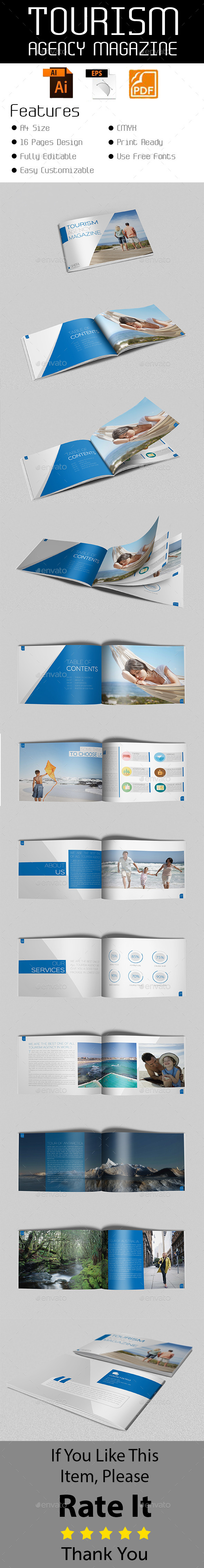 GraphicRiver Tourism Agency Magazine 10951750 GraphicRiver Tourism Agency Magazine 10951750