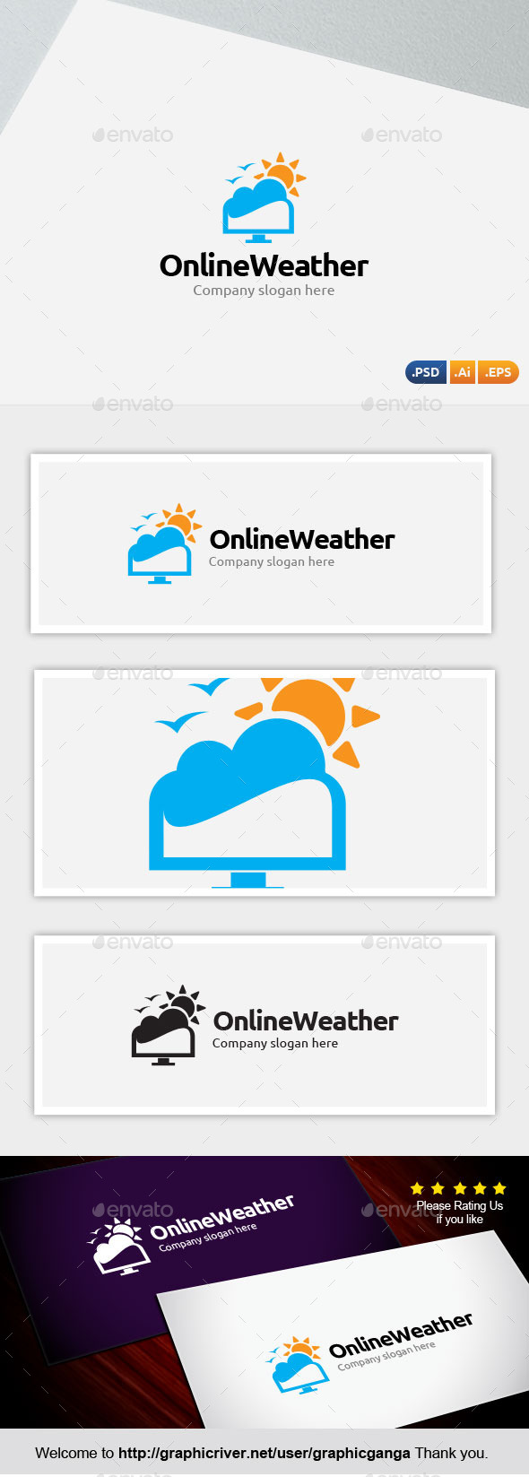 GraphicRiver Online Weather 10954053 GraphicRiver Online Weather 10954053
