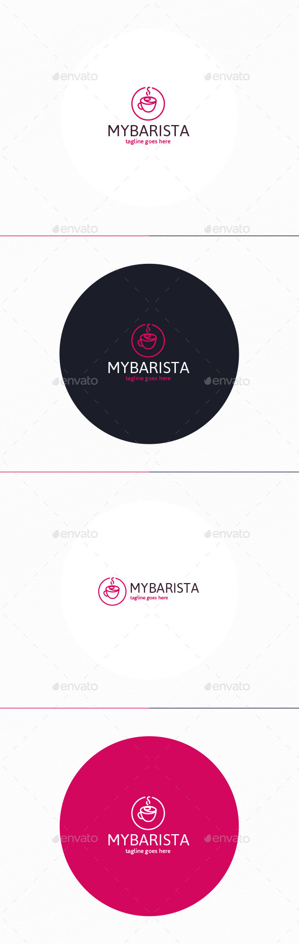 GraphicRiver My Barista Logo 10954220 GraphicRiver My Barista Logo 10954220